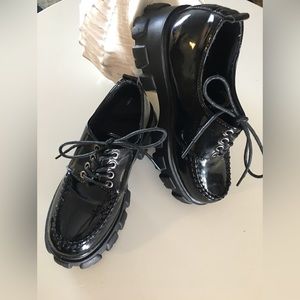 Platform loafers size 37